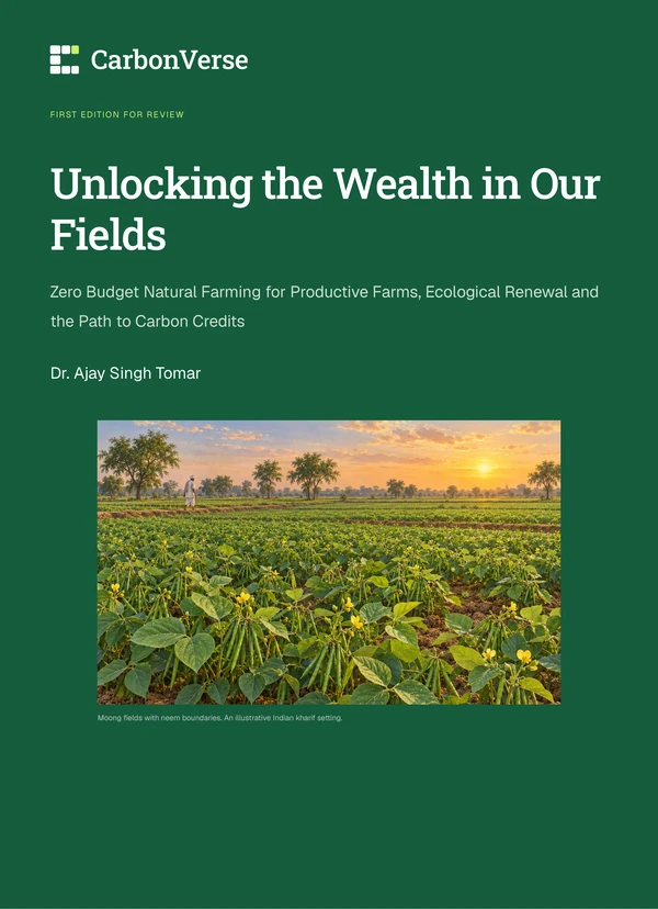 Cover of Unlocking the Wealth in Our Fields, the English edition